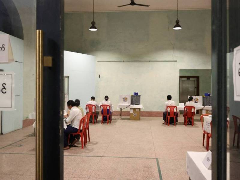 緬甸大選丨舉行第二階段投票