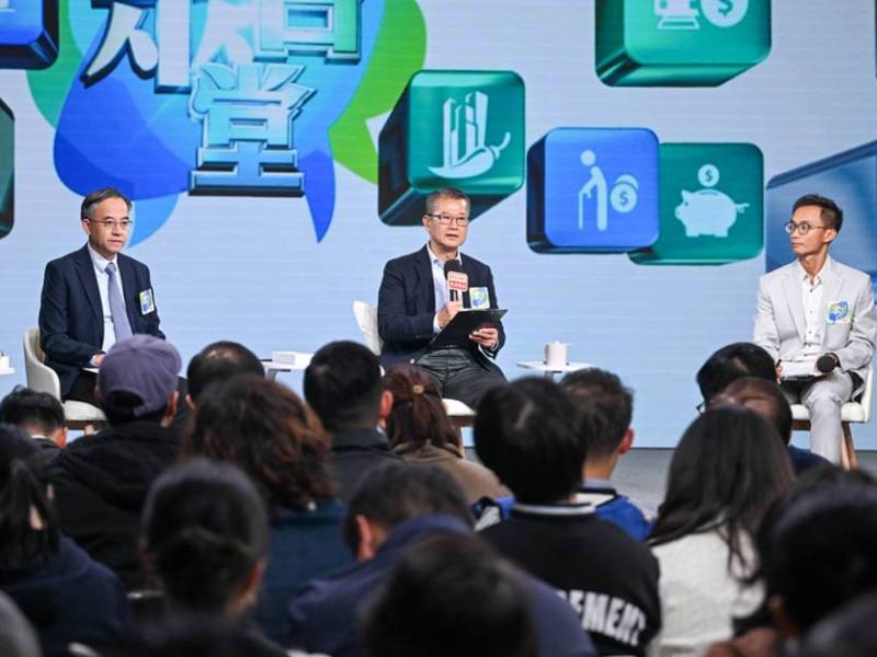 財政預算案2026丨陳茂波:下月25日發表