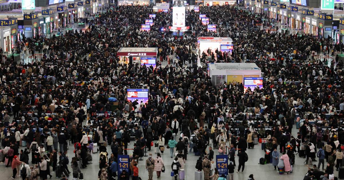 春運丨內地鐵路春運今起開始 為期40天