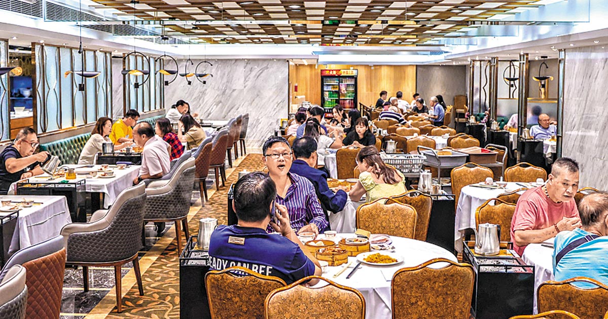 餐飲市道丨本港上季食肆總收益升0.9%