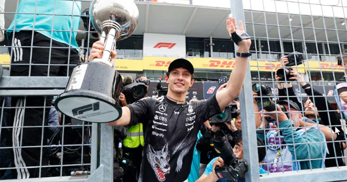 一級方程式19歲車手領先 史上最年輕禁頒香檳