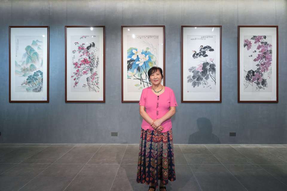 精選山水花鳥佳作獻香港觀眾！馮倩中國畫個展隆重揭幕