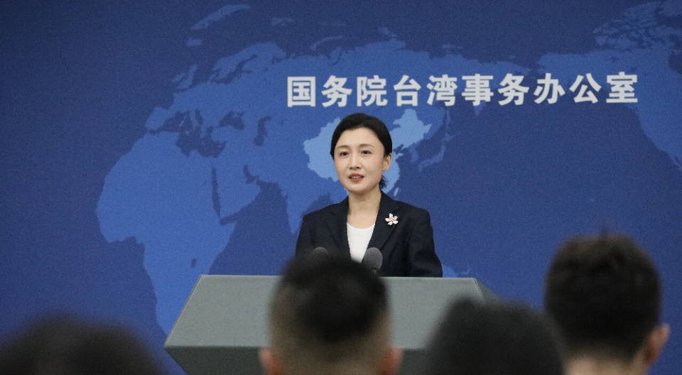 國民黨主席鄭麗文下月將訪美兩周　國台辦：兩岸一家人家裡事商量着辦