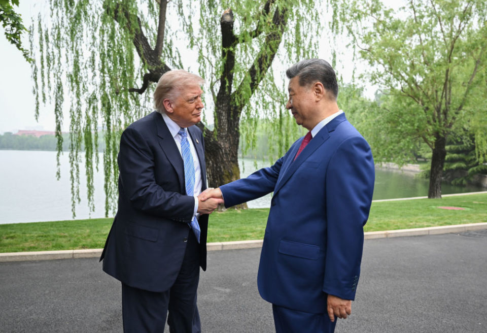 多圖｜習近平中南海同特朗普小範圍會晤　指共同確定中美建設性戰略穩定關係新定位
