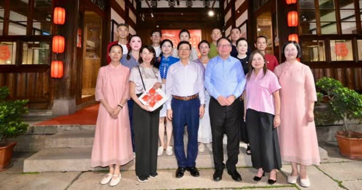 出訪福建丨李家超:分享閩港在非遺保育等方面經驗