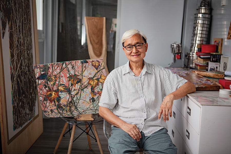 岩彩藝術家鍾大富︰在礦石之中，尋找屬於香港的當代語