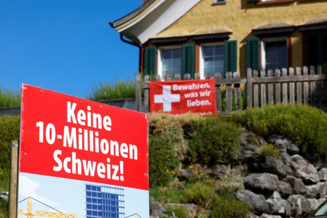 Swiss reject population cap in referendum, avoiding EU clash
