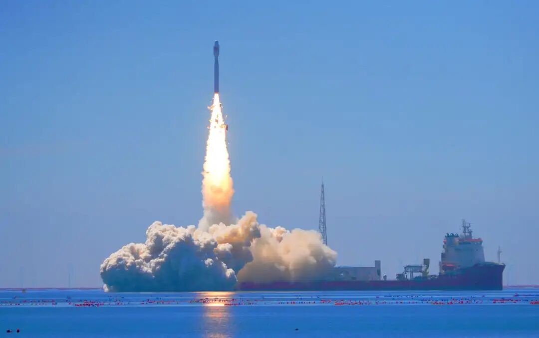 捷龍三號遙十二運載火箭成功發射東方慧眼星座高光譜01、02星